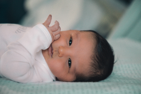 picture of 3 to 6 month old baby